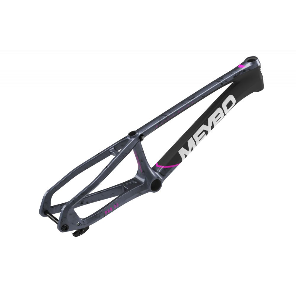 Cuadro MEYBO HSX Carbono 2026 Negro/Gris/Rosa