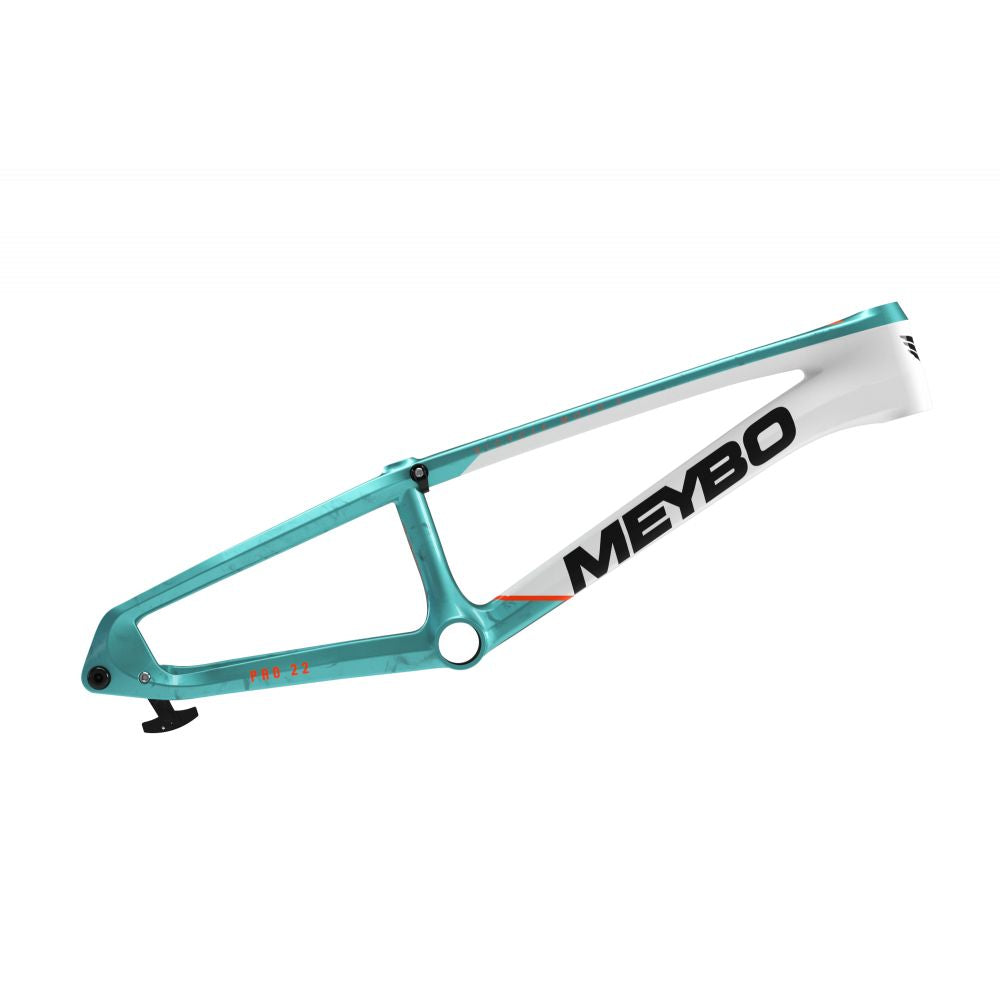 Cuadro MEYBO HSX Carbono 2026 Turquesa/Blanco