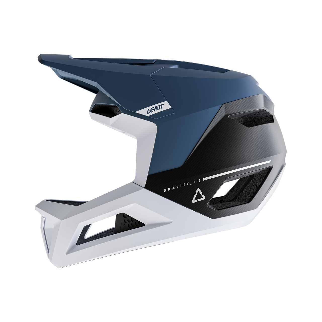 Casco MTB LEATT GRAVITY 5.0 Azul/Blanco
