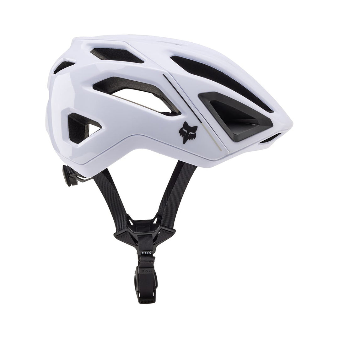 Casco de MTB/gravel FOX CROSSFRAME PRO MIPS SOLIDS blanco — vista del producto