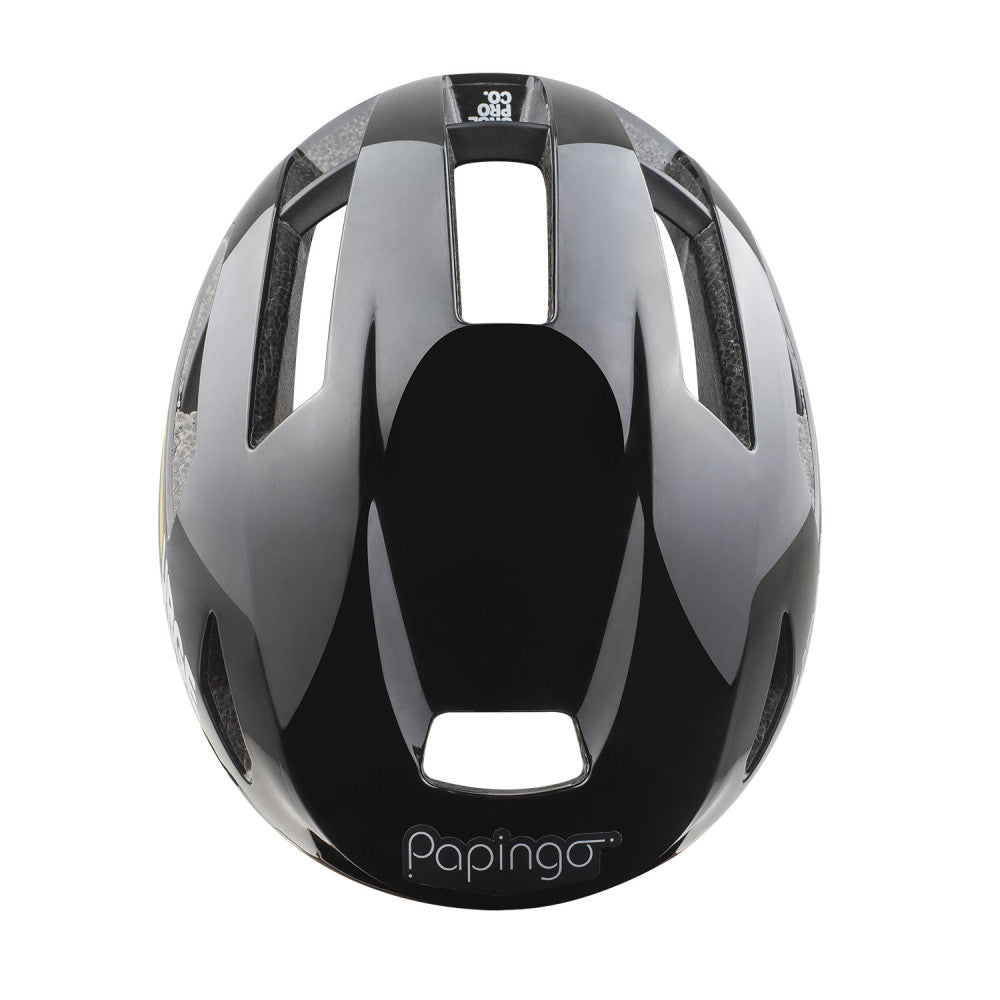 Casco de carretera URGE PAPINGO Negro Brillante