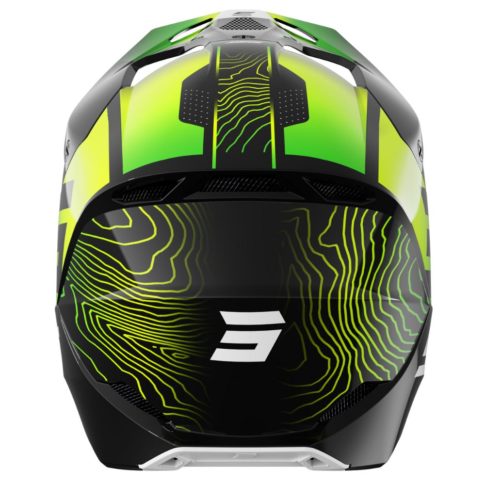 Casco BMX SHOT FURIOUS Apex amarillo neón