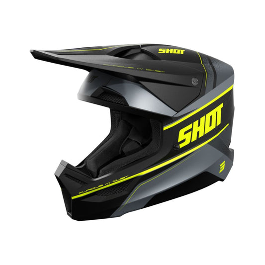 Casco BMX SHOT FURIOUS Dust Neon Yellow Matt
