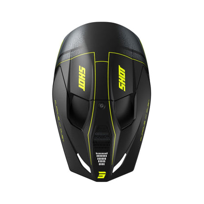 Casco BMX SHOT FURIOUS Dust Neon Yellow Matt