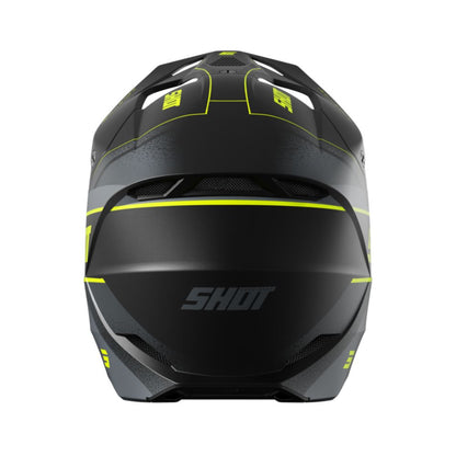 Casco BMX SHOT FURIOUS Dust Neon Yellow Matt