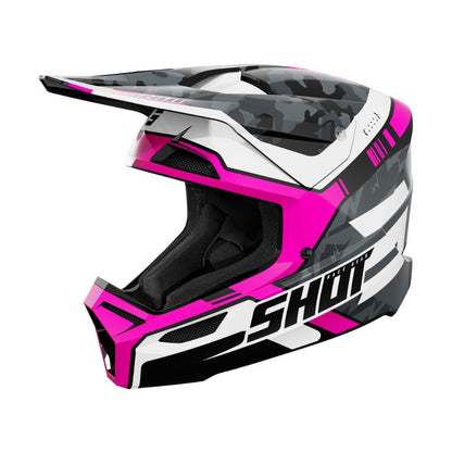 Casco BMX SHOT FURIOUS Flash Pink Glossy