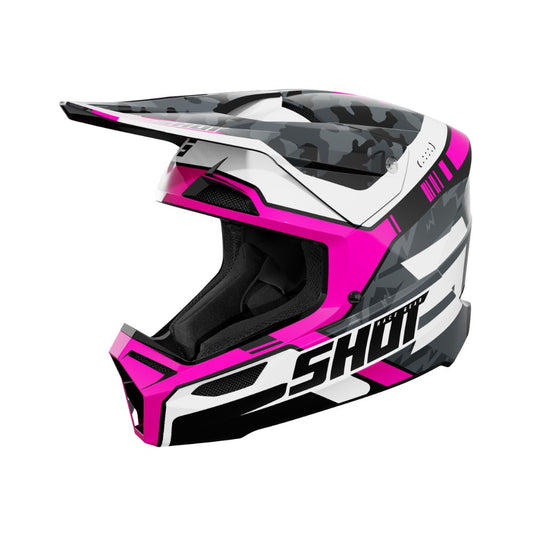 Casco BMX SHOT FURIOUS Flash Pink Glossy