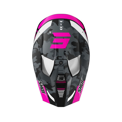 Casco BMX SHOT FURIOUS Flash Pink Glossy