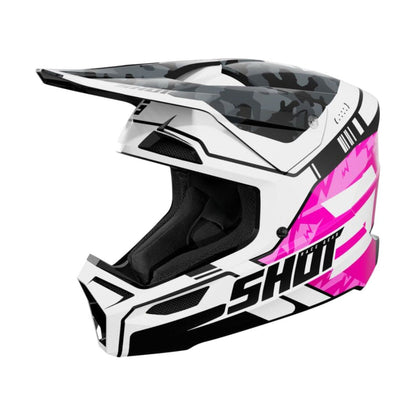 Casco BMX SHOT FURIOUS Junior Flash Pink Glossy