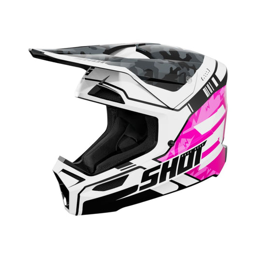 Casco BMX SHOT FURIOUS Junior Flash Pink Glossy