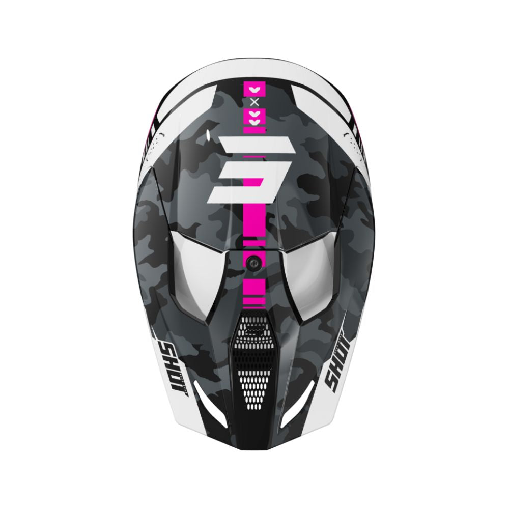 Casque BMX SHOT FURIOUS Junior Flash Pink Glossy