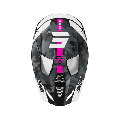 Casco BMX SHOT FURIOUS Junior Flash Pink Glossy