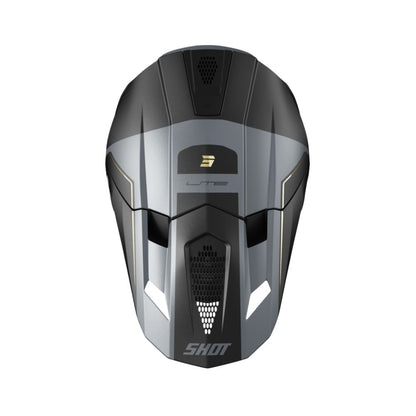 Casco BMX SHOT LITE S10 Black Grey Matt