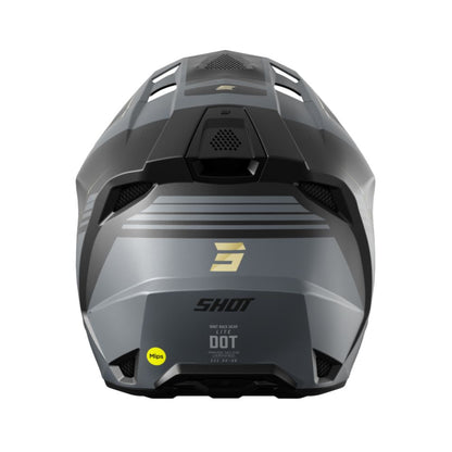 Casco BMX SHOT LITE S10 Black Grey Matt