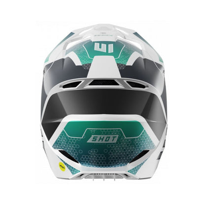Casco BMX SHOT RACE Phaser Blue Turquoise Pearly