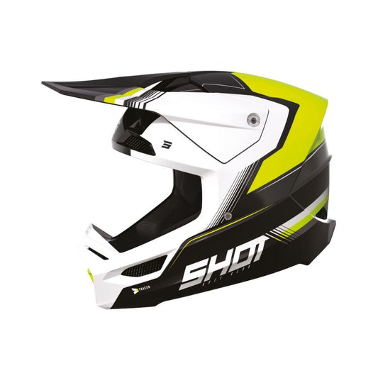 Casco BMX SHOT RACE Tracer Neon Yellow