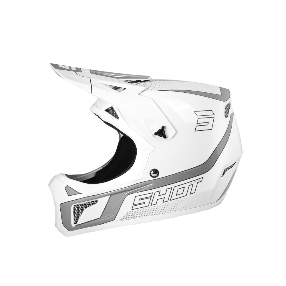 Casco BMX SHOT ROGUE Armada White Pearly