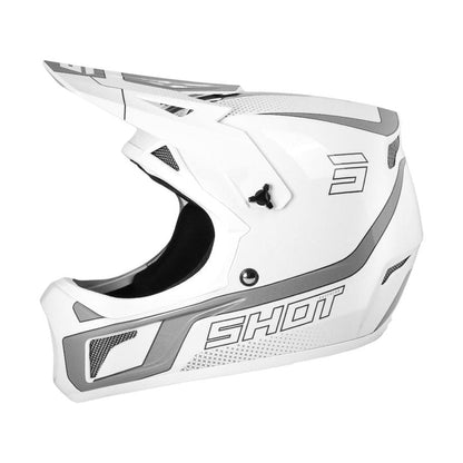 Casco BMX SHOT ROGUE Armada White Pearly