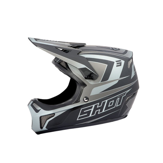 Casco BMX SHOT ROGUE Level Black Matt