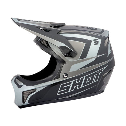 Casco BMX SHOT ROGUE Junior Level Black Matt