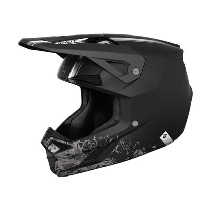 Casco BMX SHOT SPEED Battle Black Matt