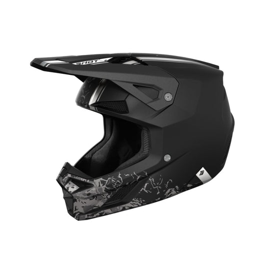 Casco BMX SHOT SPEED Battle Black Matt