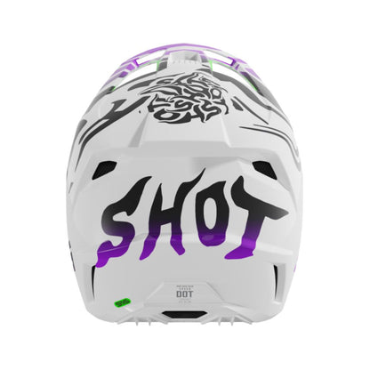Casco BMX SHOT SPEED Junior Ghost Purple Glossy