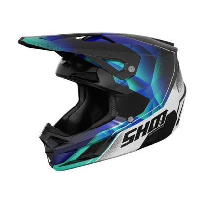 Casco BMX SHOT SPEED Junior Olymp Blue Pearly