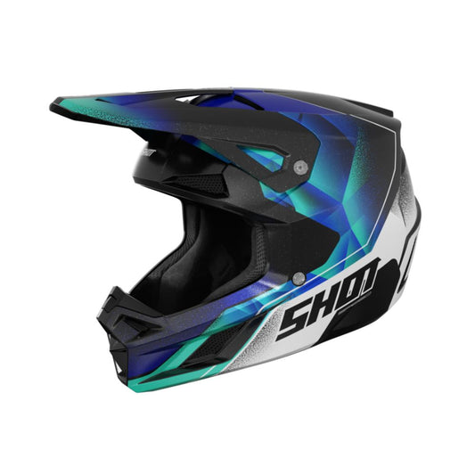 Casco BMX SHOT SPEED Junior Olymp Blue Pearly