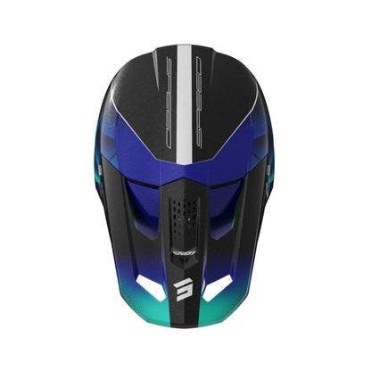 Casco BMX SHOT SPEED Junior Olymp Blue Pearly