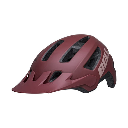 Casco de MTB BELL NOMAD 2 MIPS rosa mate — vista orientada hacia la izquierda