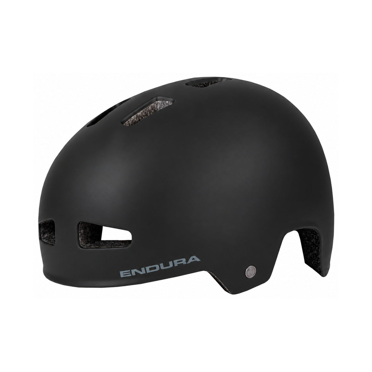 Casco tipo bol de BMX ENDURA PISSPOT negro — vista del producto