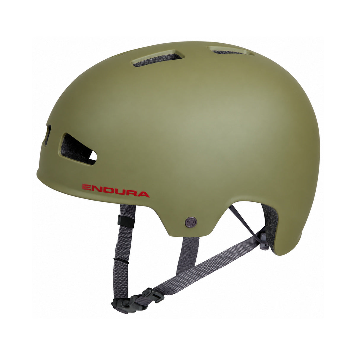 Casco tipo bol de BMX ENDURA PISSPOT verde — vista del producto