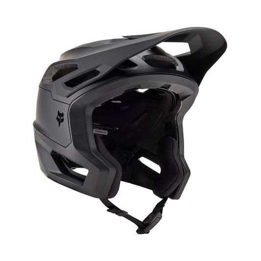 Casco de MTB FOX DROPFRAME PRO MIPS negro — vista del producto
