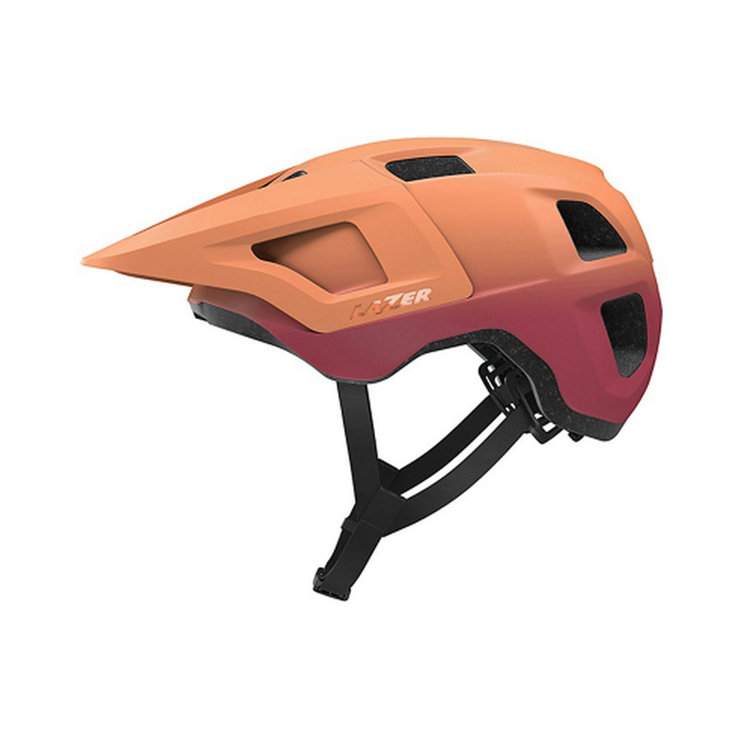 Casco de MTB infantil LAZER FINCH KINETICORE rojo Sedona — vista del producto