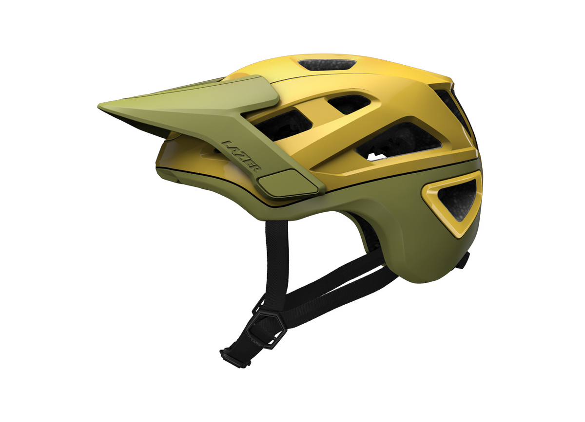 Casco de MTB LAZER JACKAL KINETICORE verde — vista principal