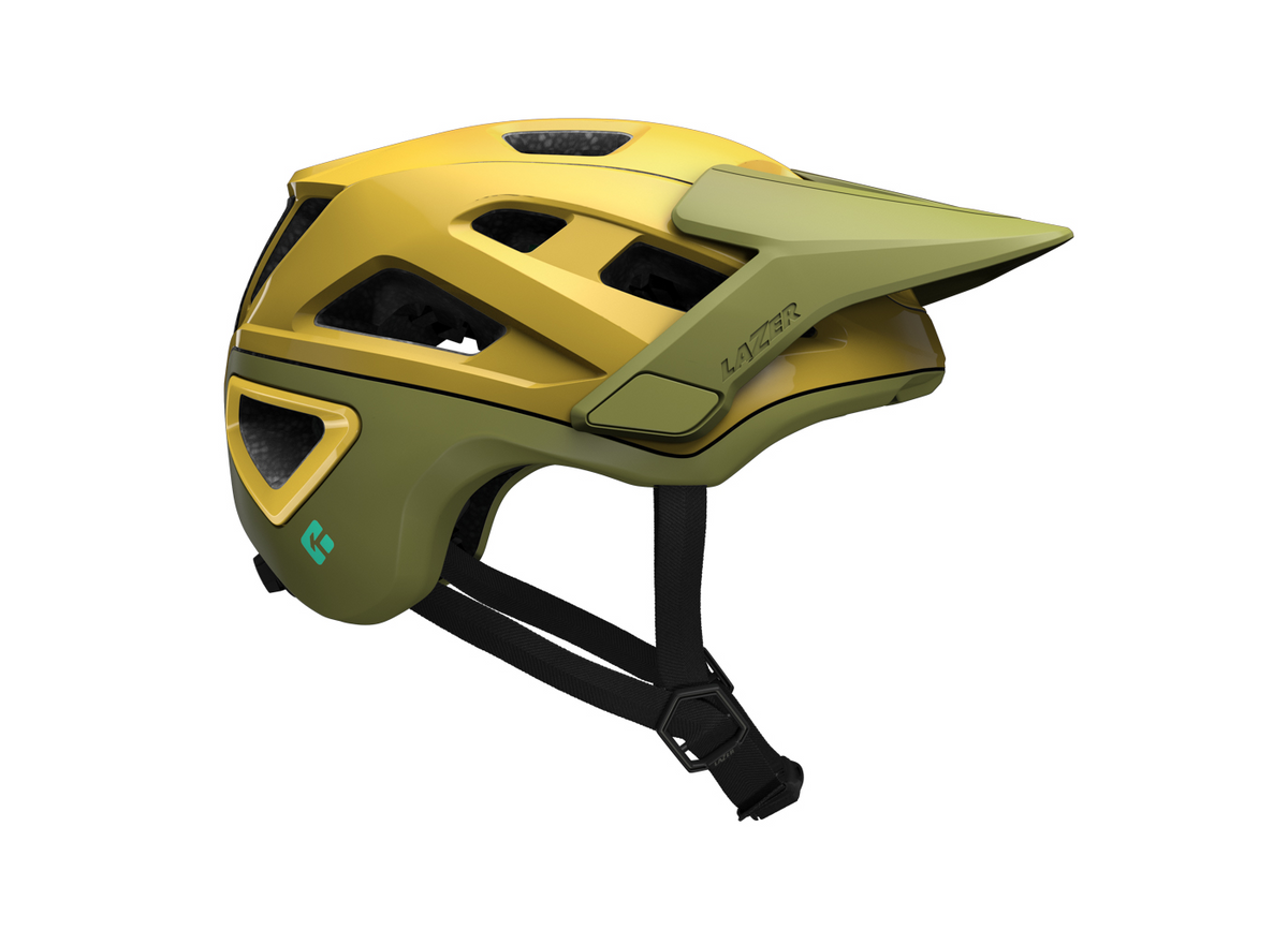 Casco de MTB LAZER JACKAL KINETICORE verde — vista adicional 2