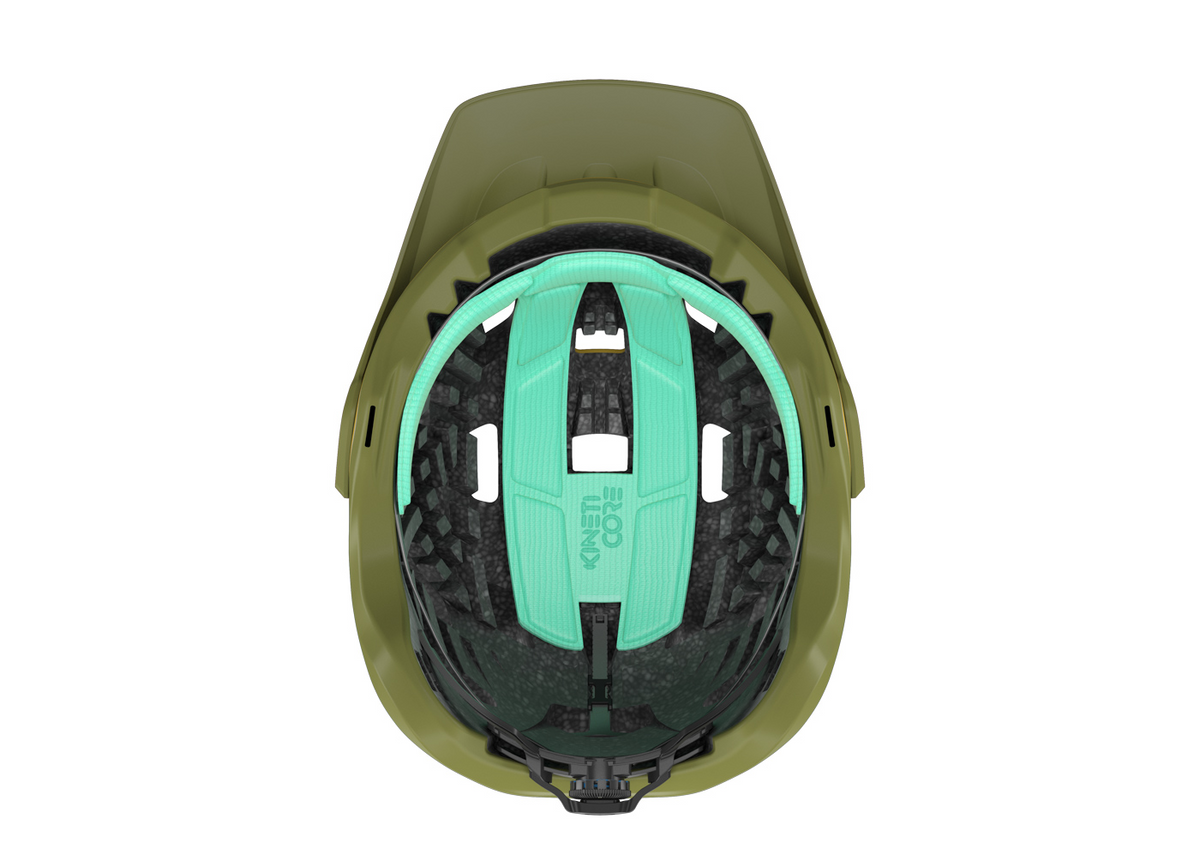 Casco de MTB LAZER JACKAL KINETICORE verde — vista adicional 4