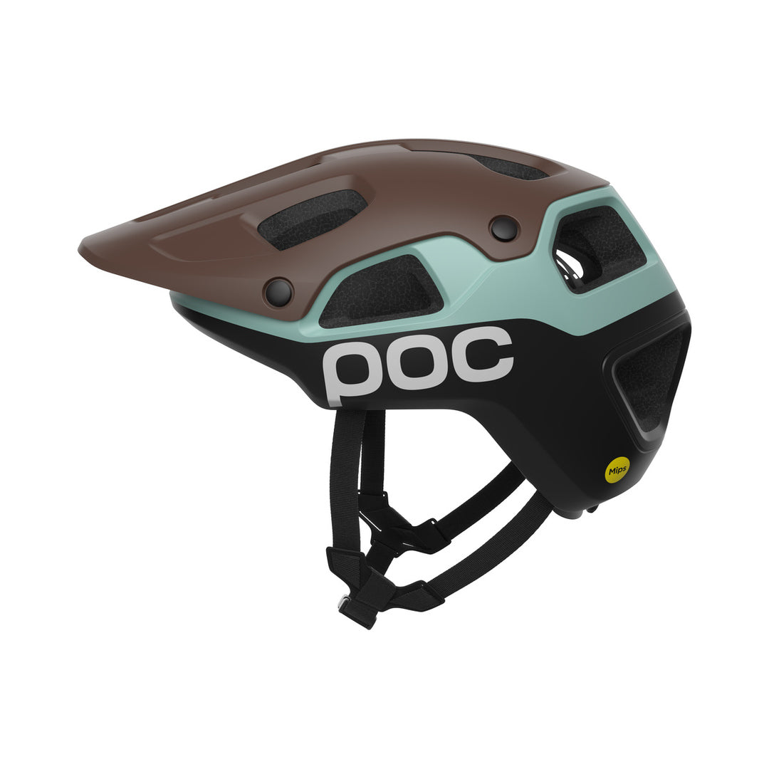 Casco de MTB POC CULARIS PURE bronce/azul — vista del producto