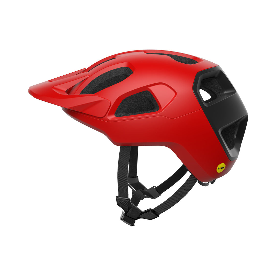 Casco de MTB POC CULARIS rojo mate — vista del producto