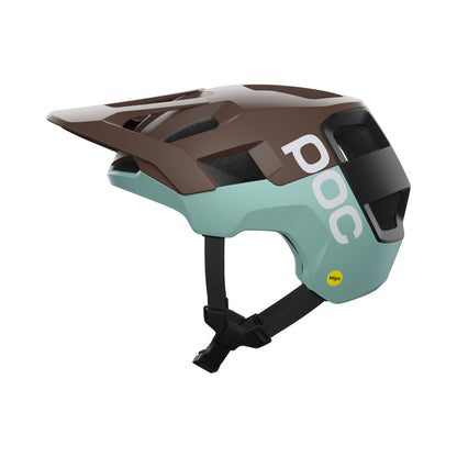 Casco de MTB POC KORTAL RACE MIPS marrón/azul — vista del producto