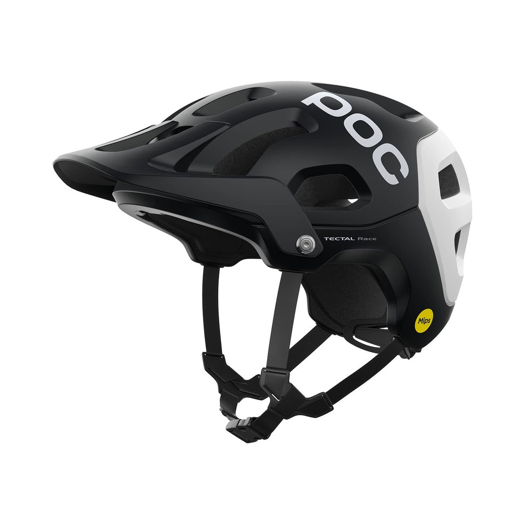 Casco de MTB POC TECTAL RACE MIPS negro/blanco — vista del producto