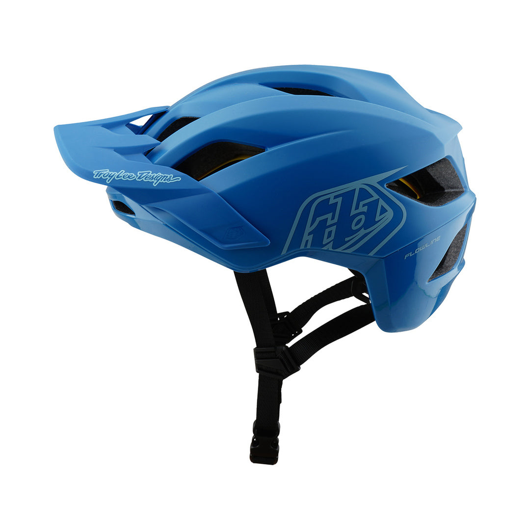 Casco de MTB TROY LEE DESIGNS FLOWLINE POINT MIPS azul — vista del producto