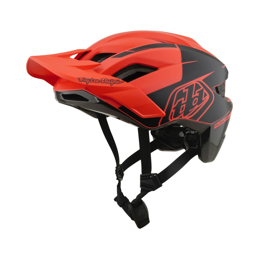Casco de MTB TROY LEE DESIGNS FLOWLINE SE MIPS HYDRO coral/gris carbón — vista del producto