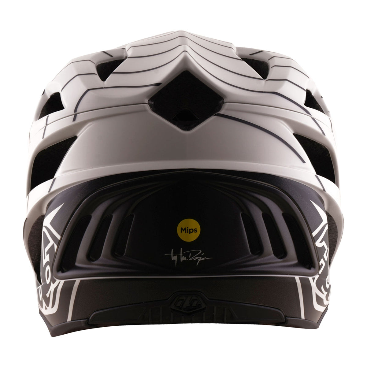 Casco de MTB TROY LEE DESIGNS STAGE STUNT AIRWAVES PUMICE MIPS blanco/negro — vista adicional 2