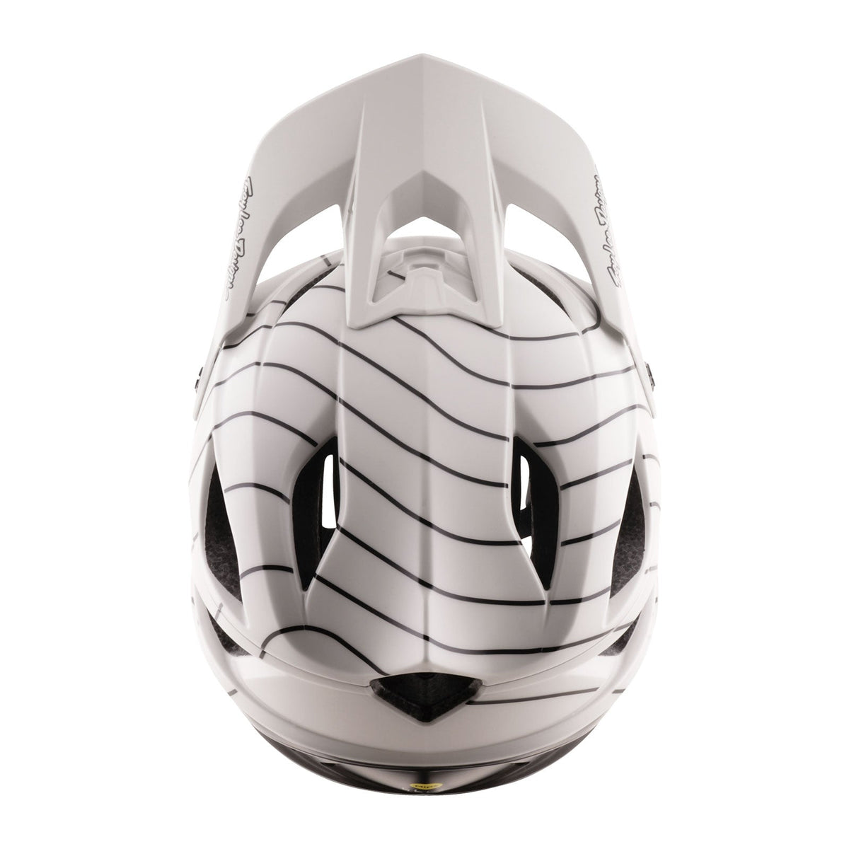 Casco de MTB TROY LEE DESIGNS STAGE STUNT AIRWAVES PUMICE MIPS blanco/negro — vista adicional 6