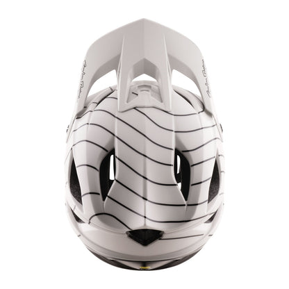 Casco de MTB TROY LEE DESIGNS STAGE STUNT AIRWAVES PUMICE MIPS blanco/negro — vista adicional 6
