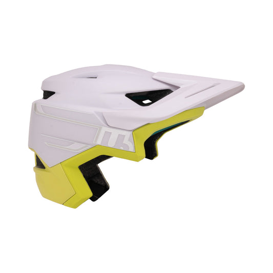 Casco de MTB URGE TREPS BLOOM BEAM blanco/amarillo — vista del producto