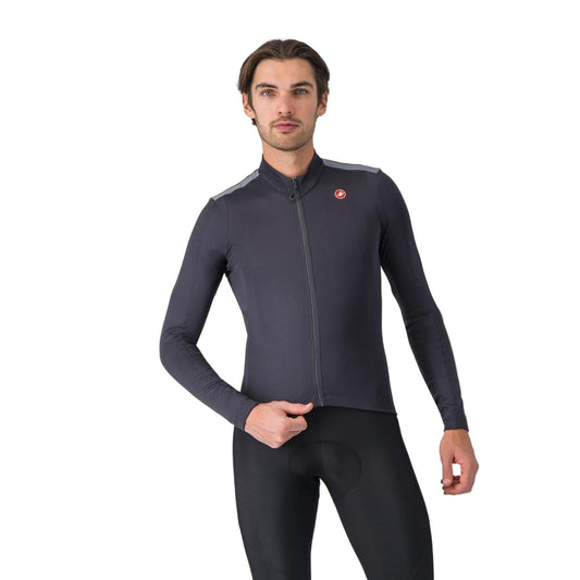 Maillot de manga larga CASTELLI PURO 4 gris oscuro