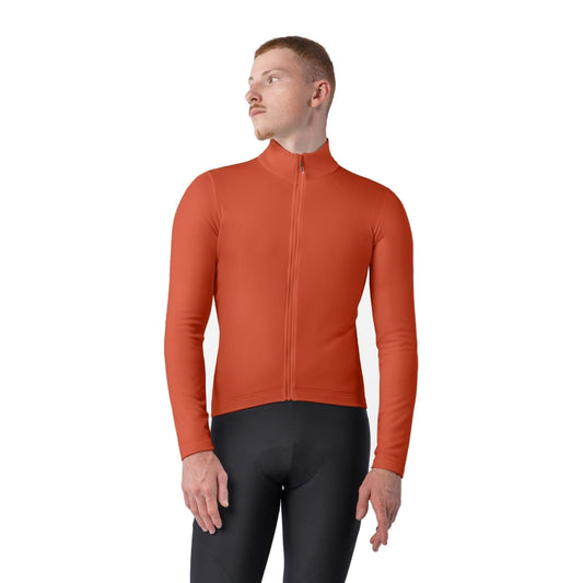 Maillot de ciclismo CASTELLI COMPETIZIONE Térmico de manga larga, pimentón